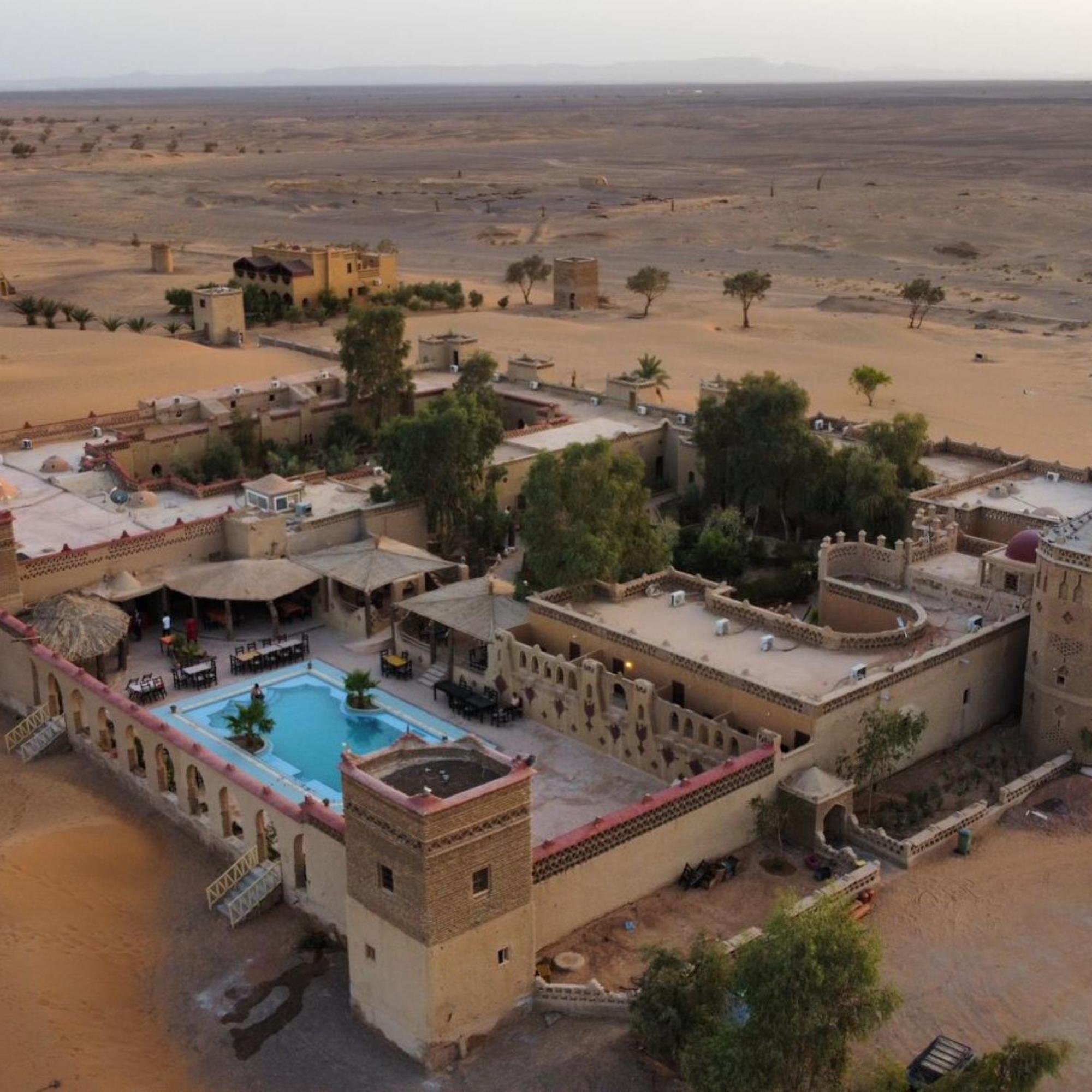 Hotel Cafe Du Sud Merzouga Eksteriør billede