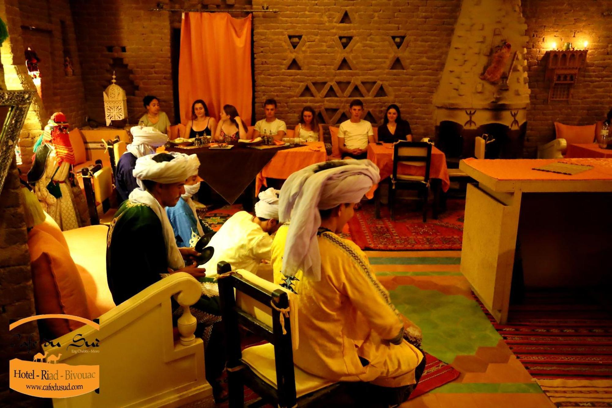 Hotel Cafe Du Sud Merzouga Eksteriør billede